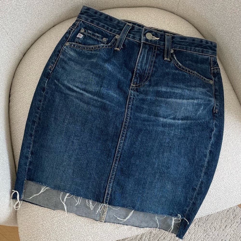 AG The Erin denim skirt 24